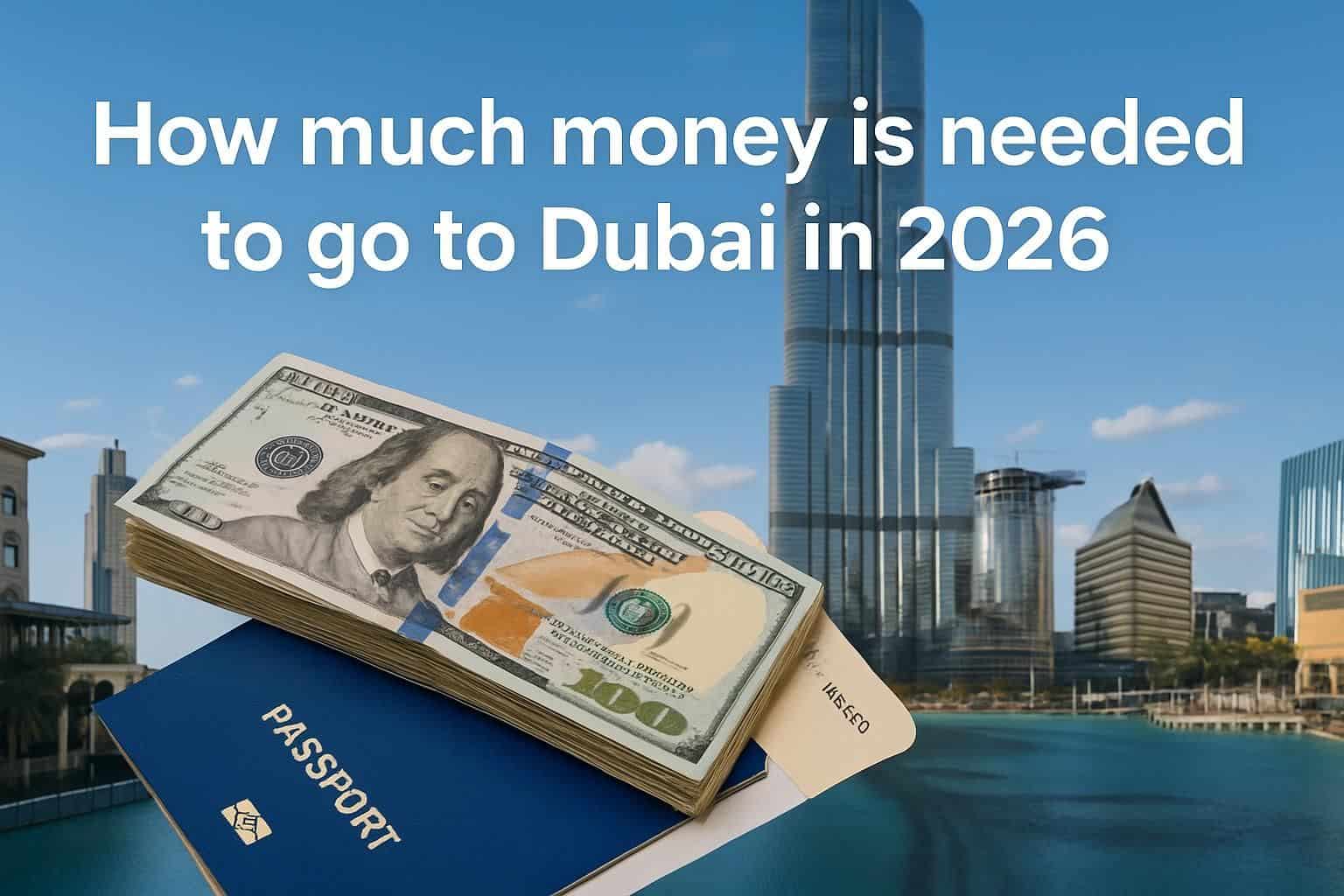 দুবাই যেতে কত টাকা লাগে ২০২৬ – সম্পূর্ণ নির্দেশিকা