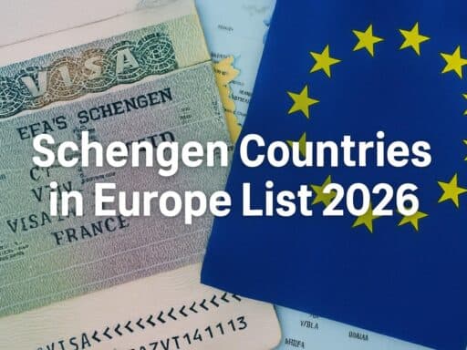 ইউরোপের সেনজেন ভুক্ত দেশের তালিকা