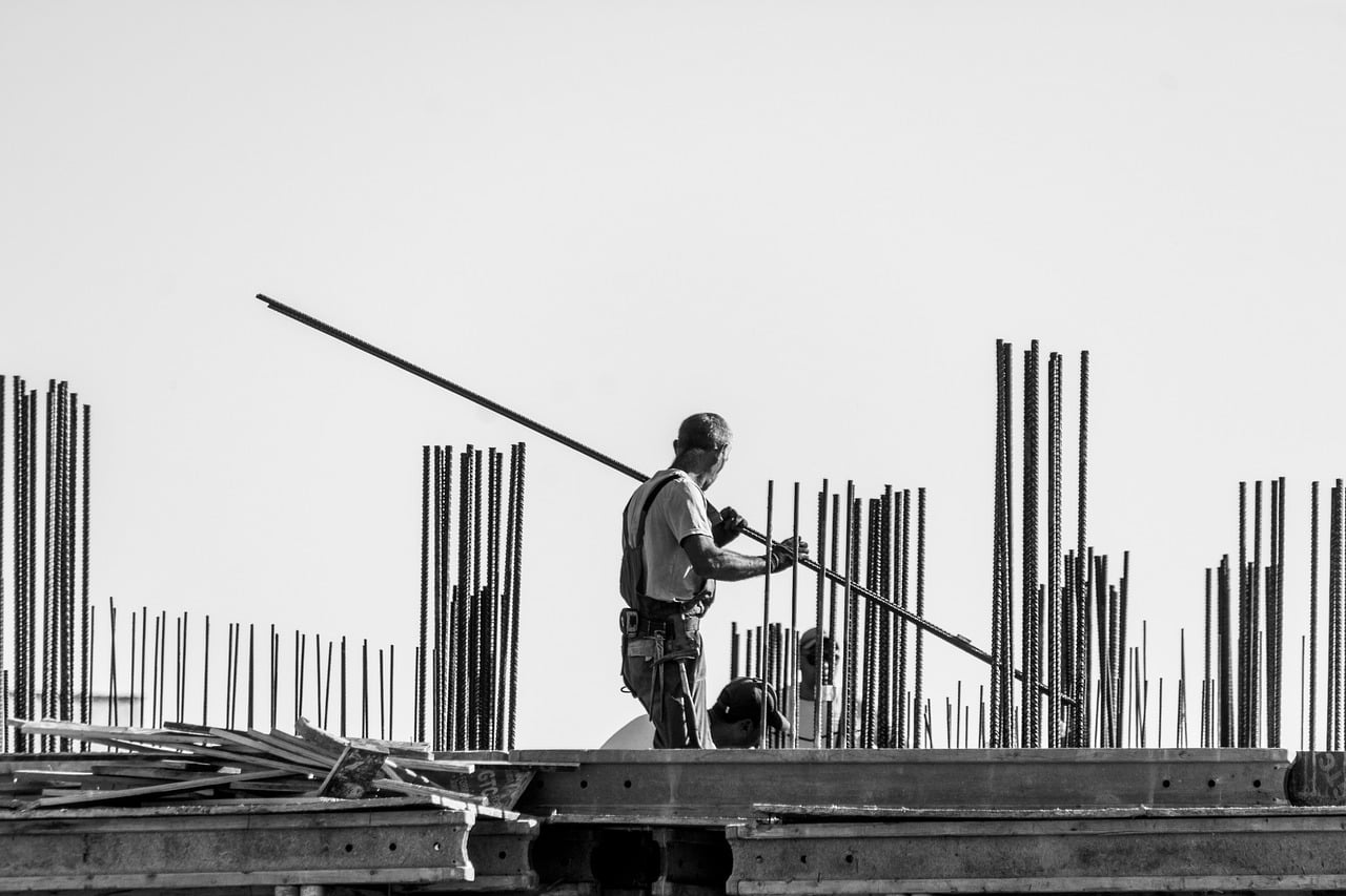 Jordan construction site workers