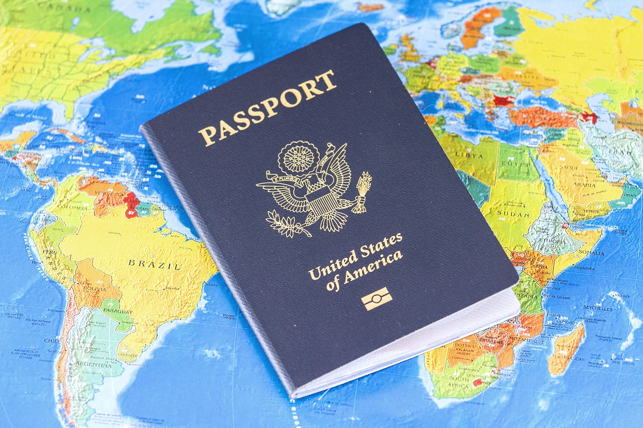 passport and visa application form